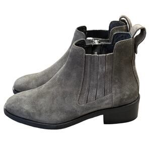 Aquatalia Womens Carmie Bootie Ankle Suede Leather